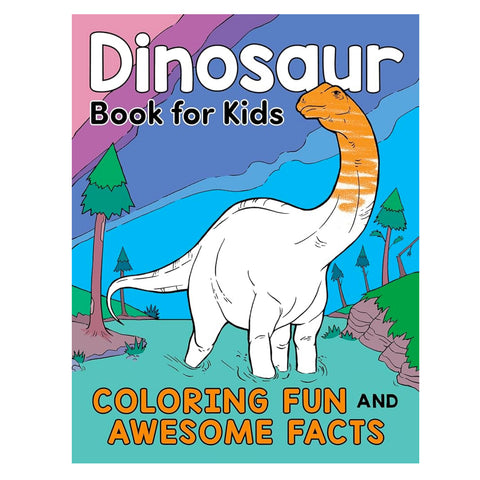 Dinosaur Book For Kids Coloring Fun And Awesome Facts