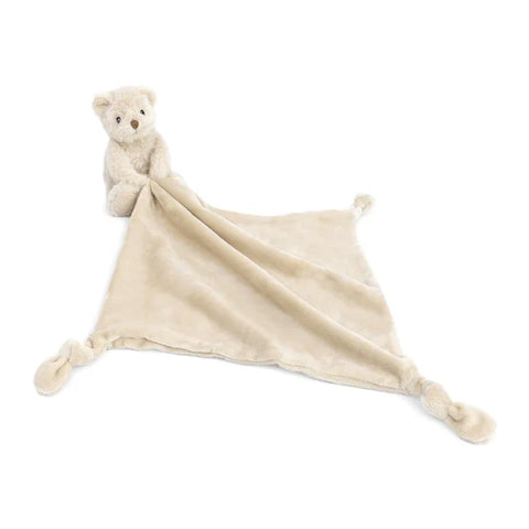 Mon Ami Huggie Bear Knotted Security Blanket