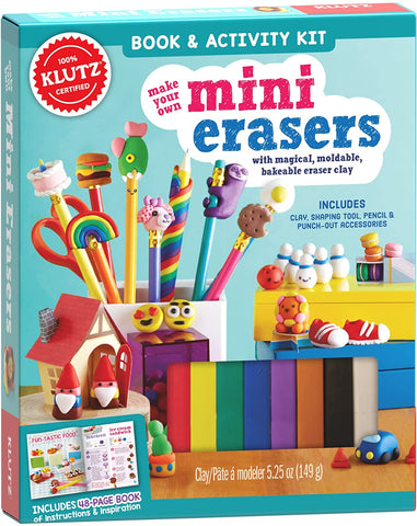 Klutz Make Your Own Mini Erasers Craft Kit