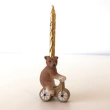 Glitterville Circus Ceramic Candle Holder Misc.